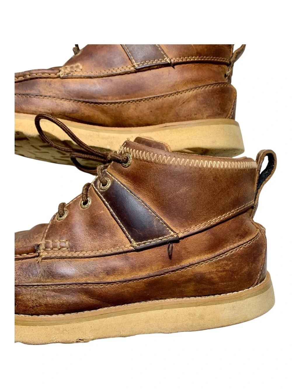 Men's Twisted X #MCA007 Leather Wedge Chukka Boots Size 7.5
